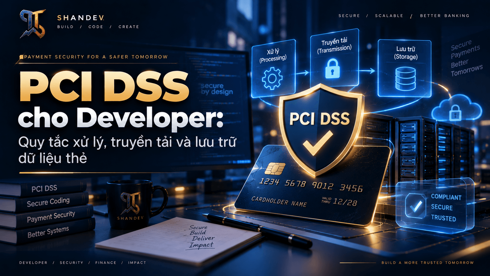 Thumbnail for PCI DSS cho Developer: Quy tắc xử lý, truyền tải và lưu trữ dữ liệu thẻ