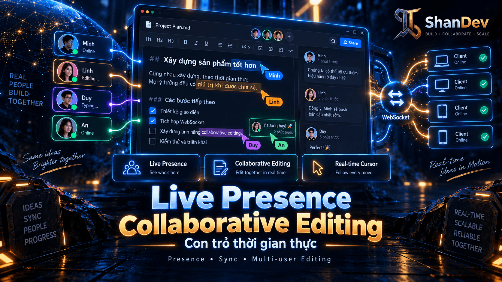 Thumbnail for Xây dựng Live Presence và Collaborative Editing với con trỏ thời gian thực