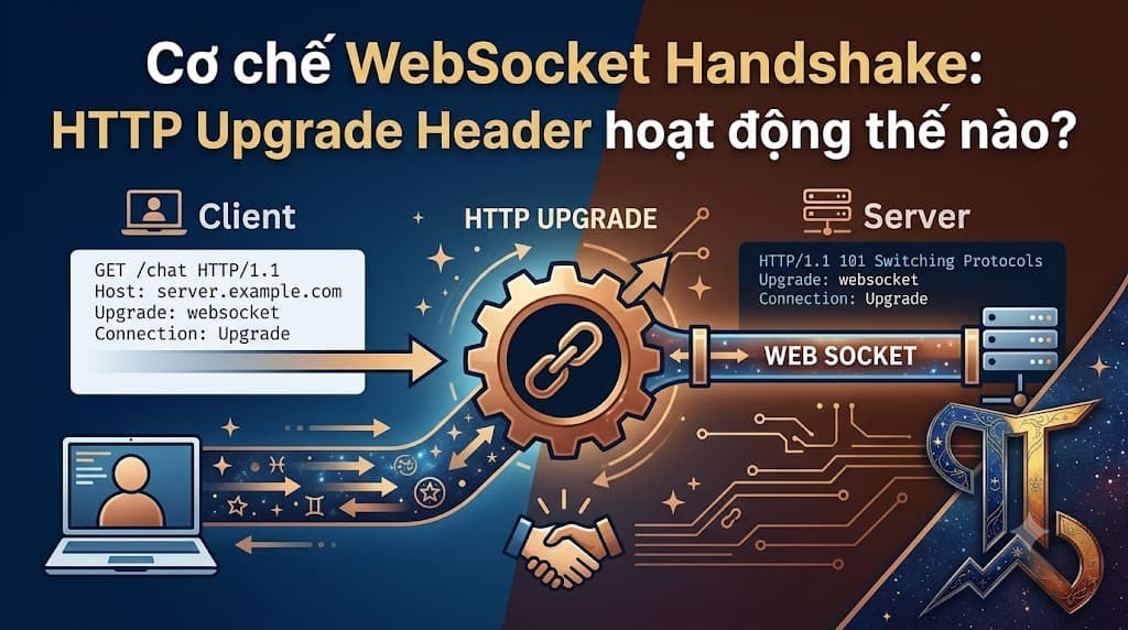Thumbnail for Cơ chế WebSocket Handshake: HTTP Upgrade Header hoạt động thế nào?