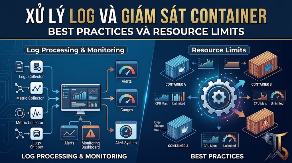Thumbnail for Xử lý log và giám sát Container: Best Practices và Resource Limits